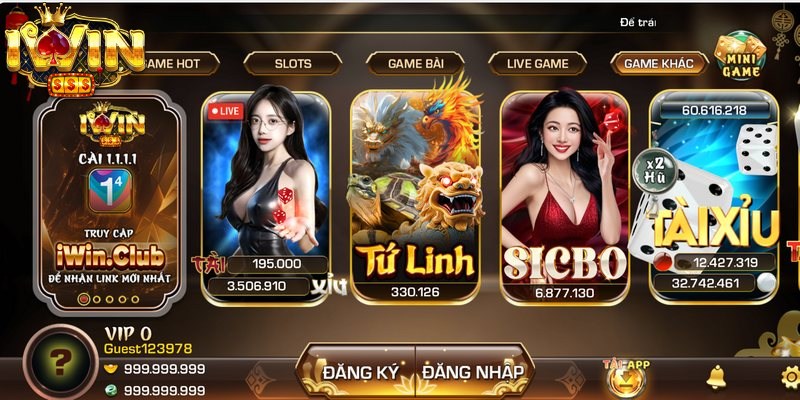 Giải trí tại Iwin mang đến tốc độ đường truyền ổn định, không giật lag